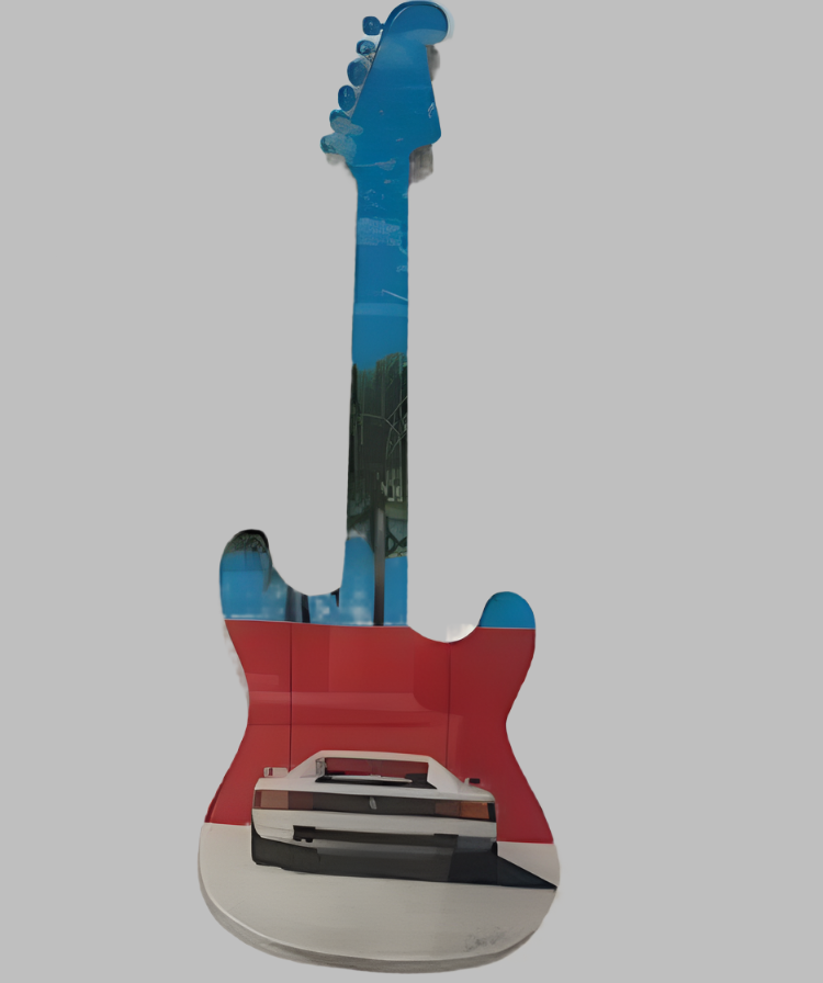 Acrylic Dream Car Guitar Wall Decor