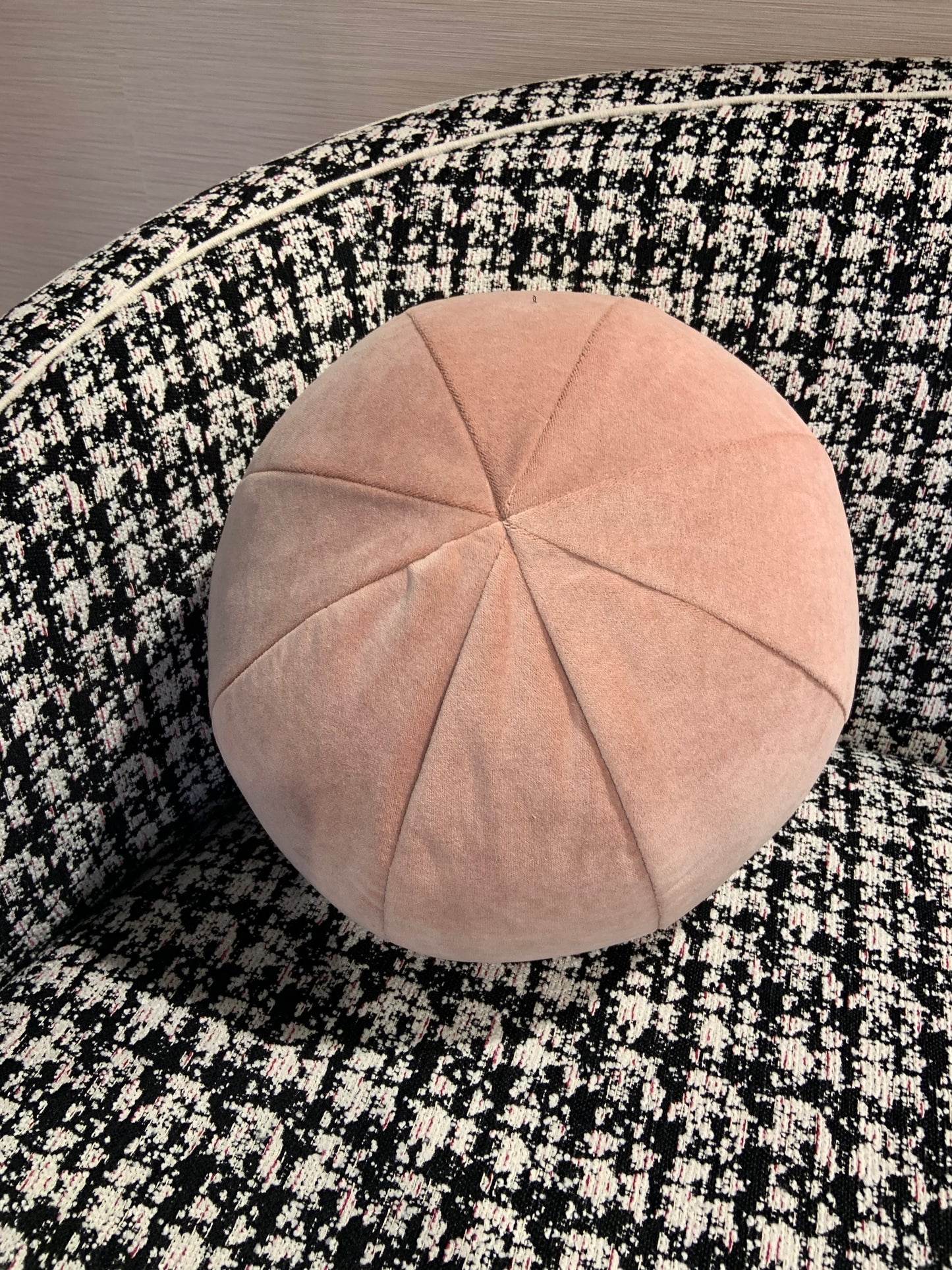 Pink Ball Pillow