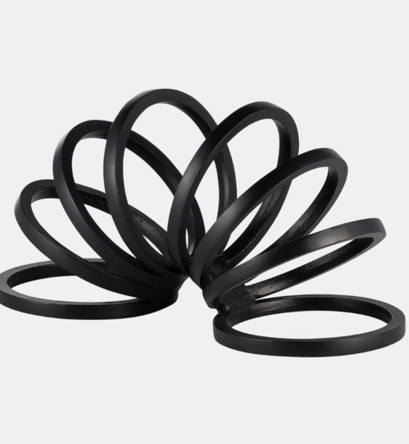 Slinky Ring Deco - Black