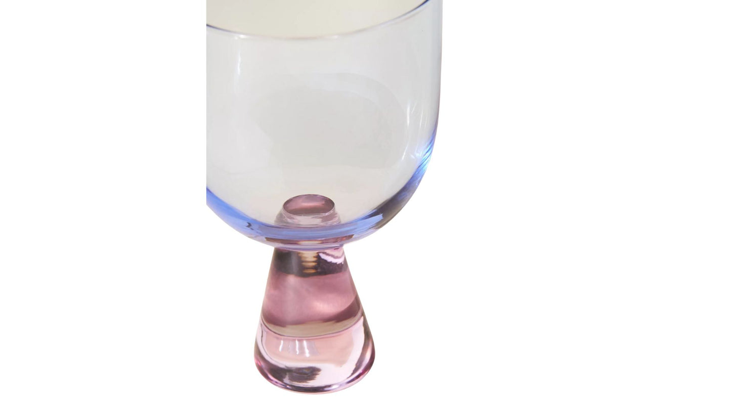 Colored Wine Glass