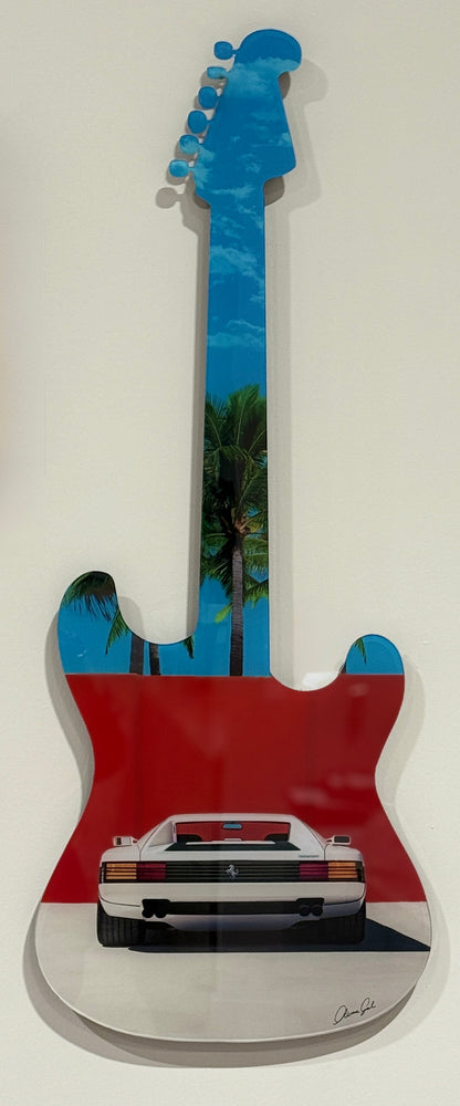 Acrylic Dream Car Guitar Wall Decor