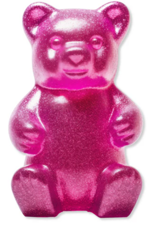 Fuschia Gummy Bear Acrylic Sculpture