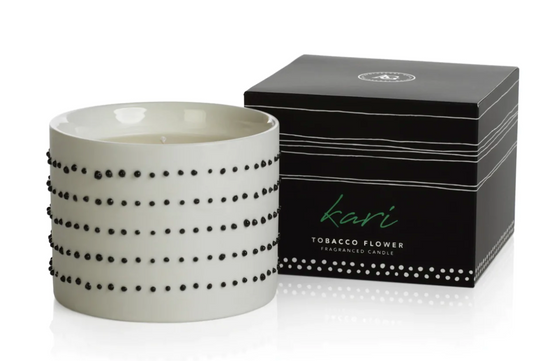 Apothecary Guild Kari Fragranced Candle- White