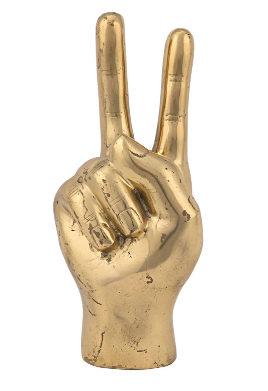 Peace Sign, Brass