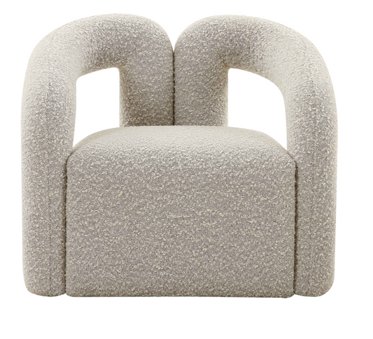 Jenn Speckled Boucle Accent Chair