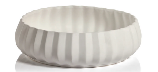 Catalina Ceramic Bowl - White - Small