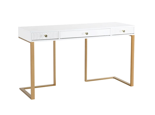White Acrylic Desk