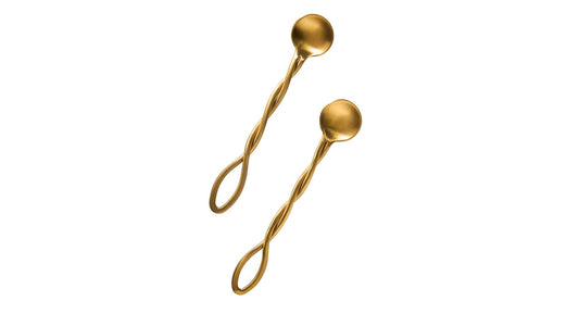 Gold Appetizer Spoons