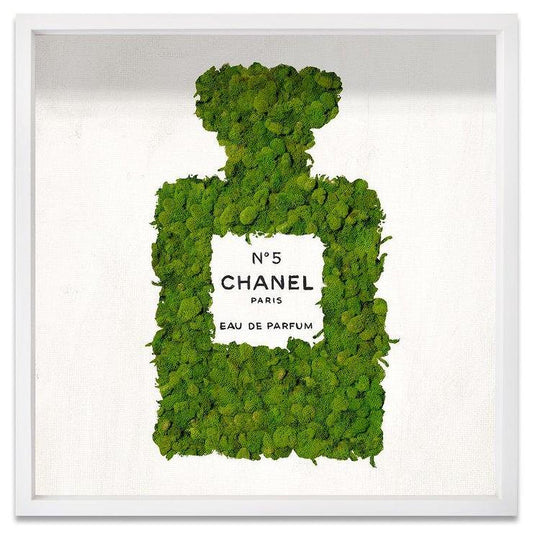 Chanel Inspired Moss Wall Art